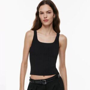 *NWOT* Aritzia Babaton Sculpt Knit Squareneck Tank